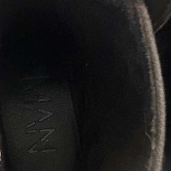 BoohooMan Men’s Size 9 Bandana Chelsea Cowboy Boots Chain Detail Black Suede - Picture 11 of 13